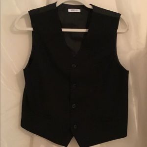 Boys Black Vest
